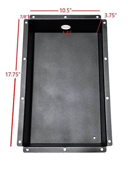 Recessed Foot Trolling Motor Foot Tray