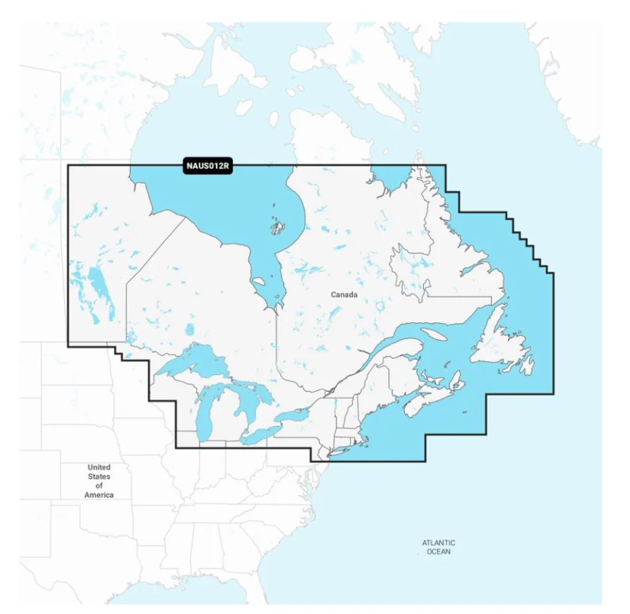 NAVIONICS+ CANADA  EAST & GREAT LAK