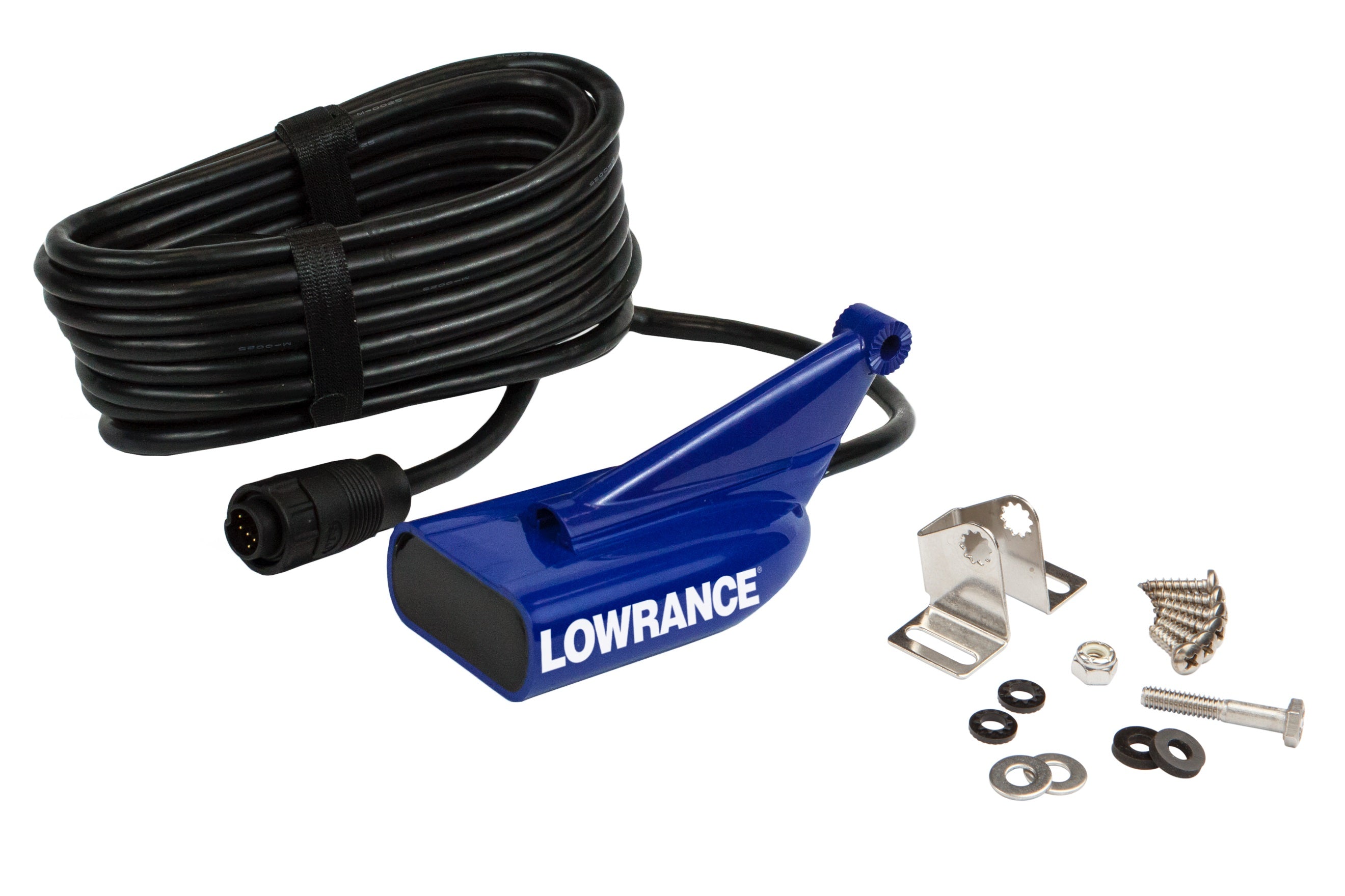 Lowrance 83/200/455/800KHZ HDI Transom Mount Transducer 9-PIN